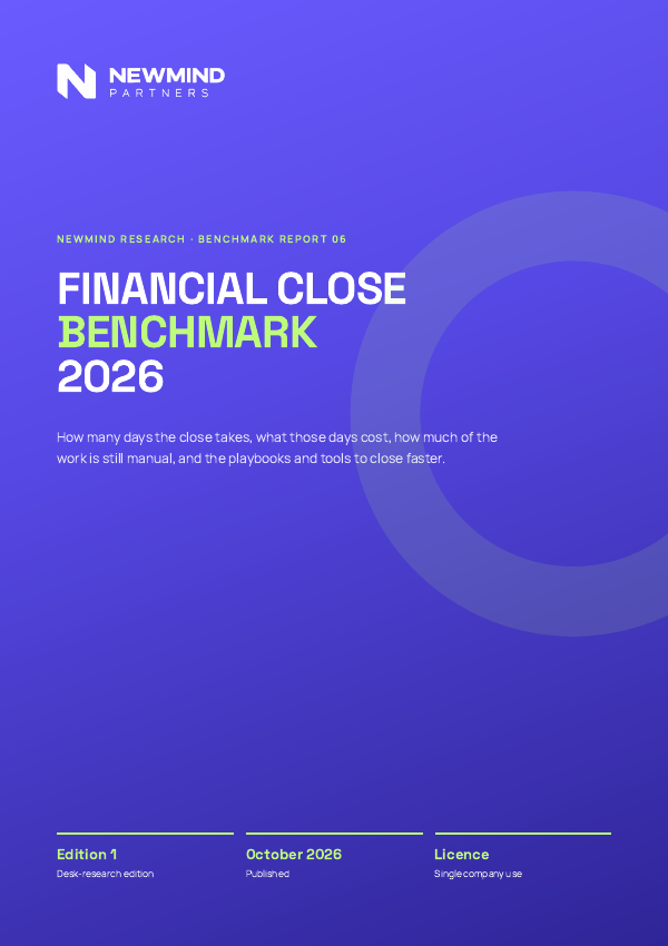 Financial Close Benchmark 2026, page 1