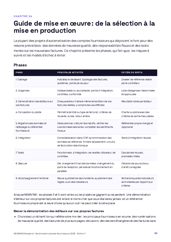Benchmark 2026 du coût et du cycle des comptes fournisseurs, page 66