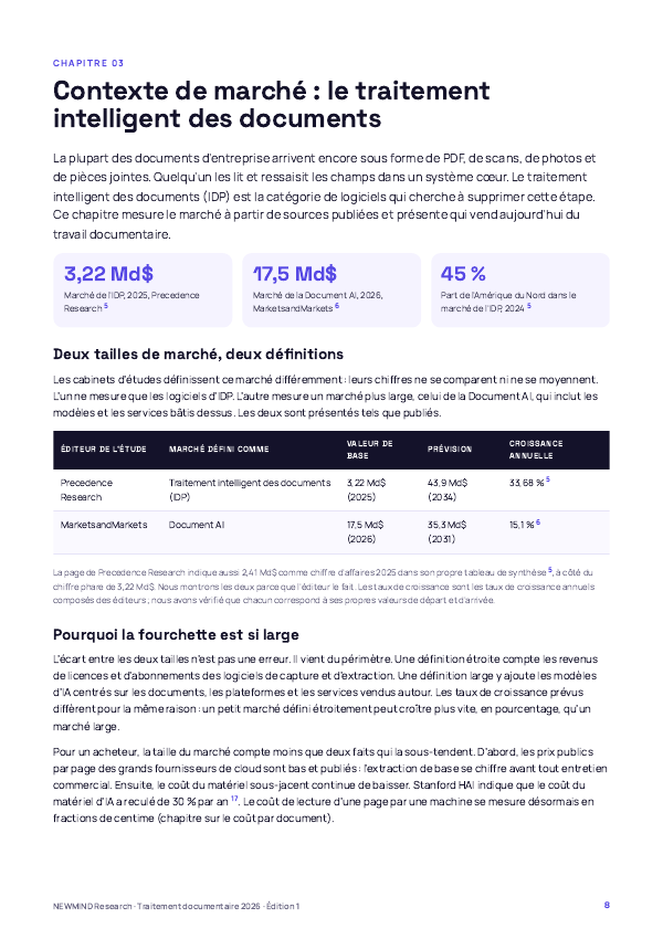Benchmark 2026 du traitement documentaire et du traitement direct, page 8