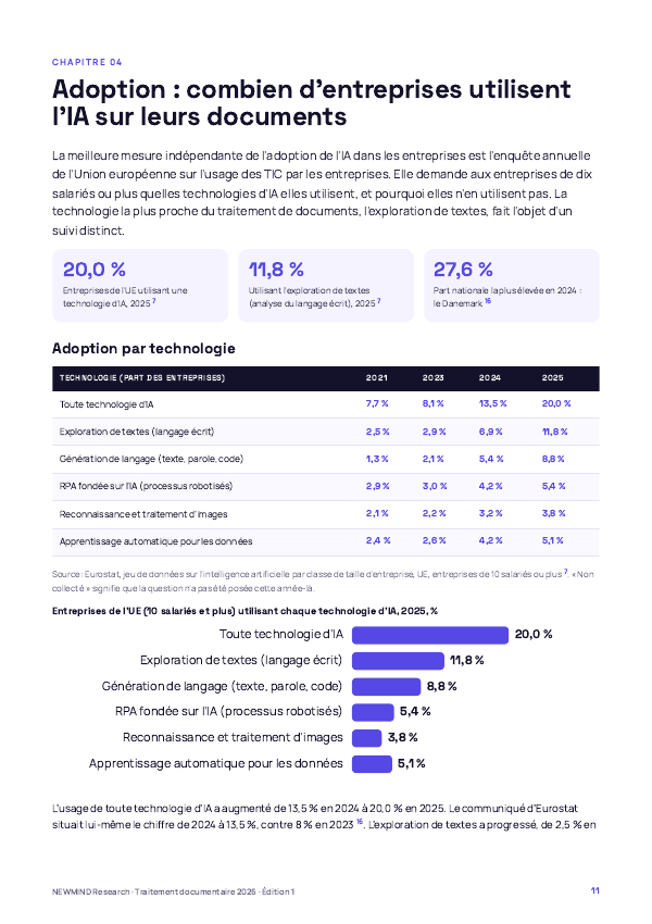 Benchmark 2026 du traitement documentaire et du traitement direct, page 11