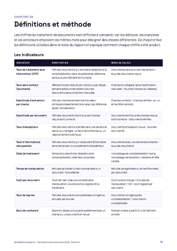Benchmark 2026 du traitement documentaire et du traitement direct, page 15