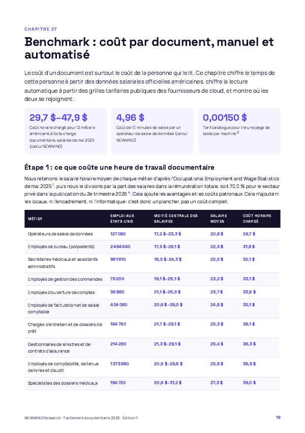 Benchmark 2026 du traitement documentaire et du traitement direct, page 18