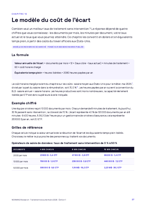 Benchmark 2026 du traitement documentaire et du traitement direct, page 27