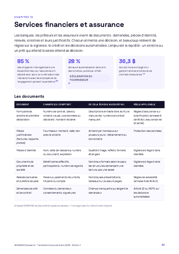 Benchmark 2026 du traitement documentaire et du traitement direct, page 32