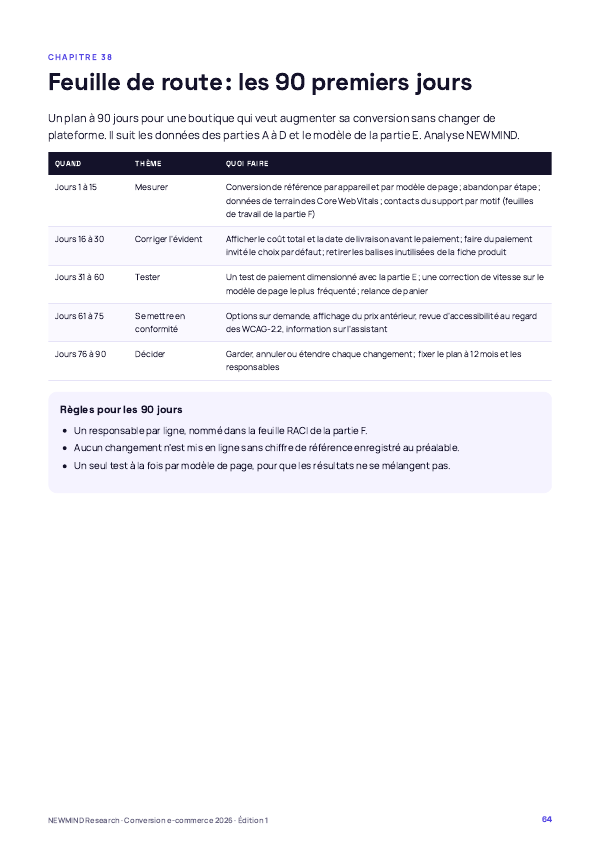 Benchmark 2026 de la conversion e-commerce, page 64
