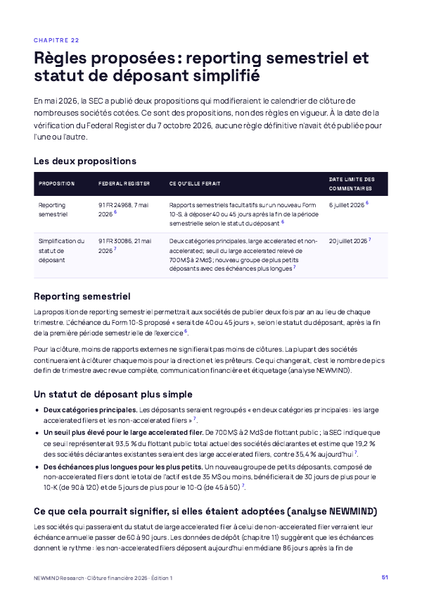 Benchmark 2026 de la clôture financière, page 51