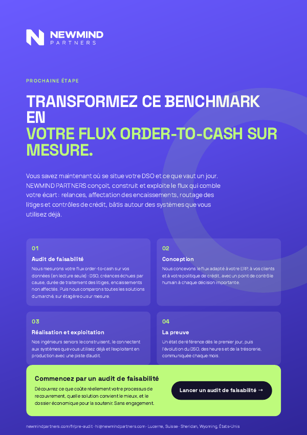 Benchmark Order-to-Cash et DSO 2026, page 129