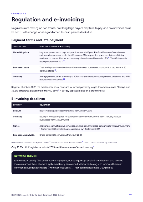 Order-to-Cash & DSO Benchmark 2026, page 19