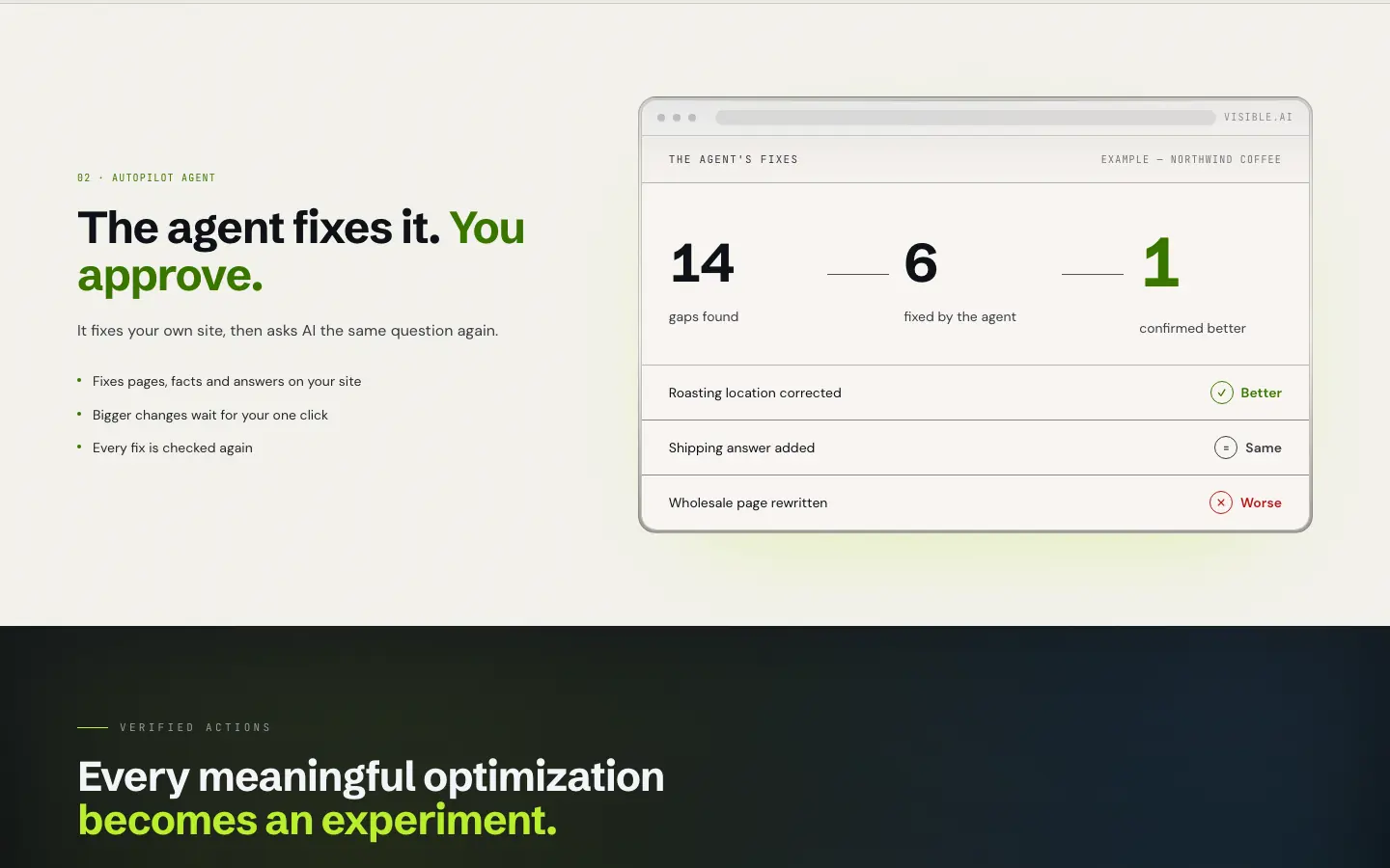 Be Visible AI screenshot