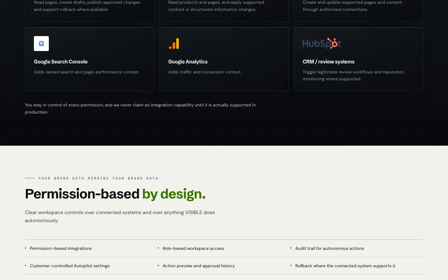 Be Visible AI screenshot