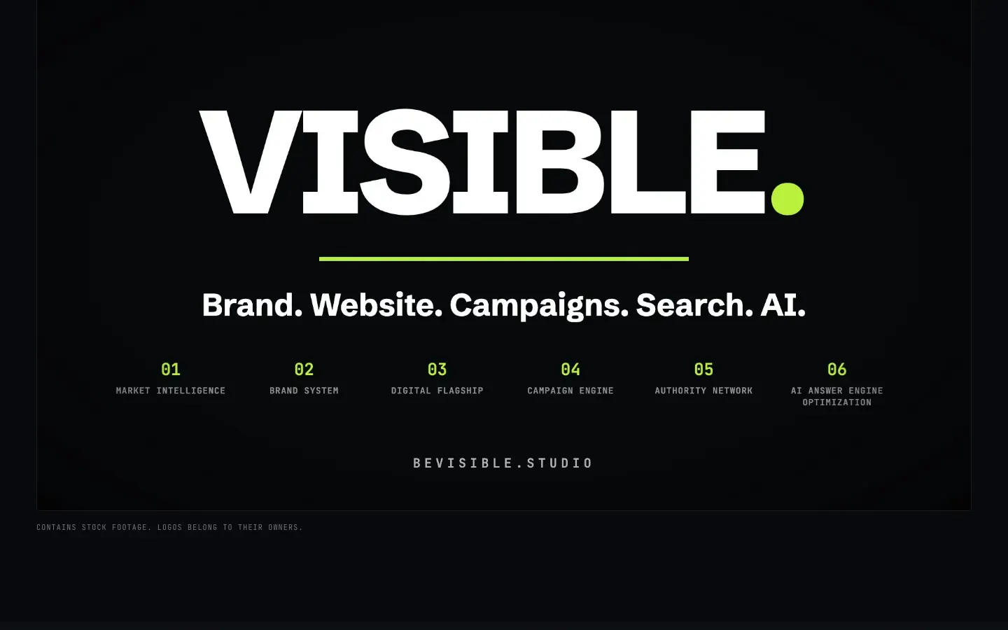 Creative Visible Studio screenshot