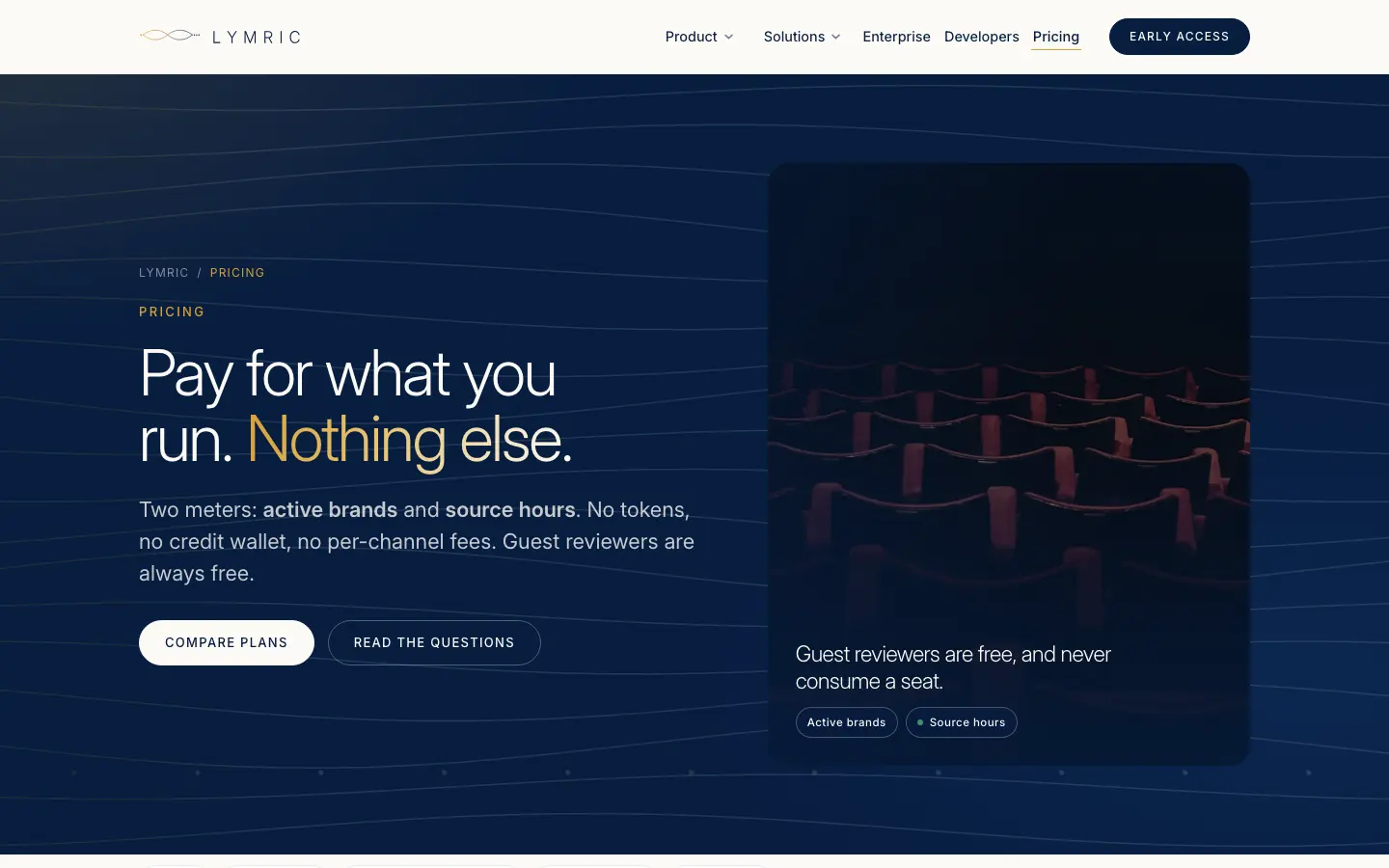 Lymric screenshot