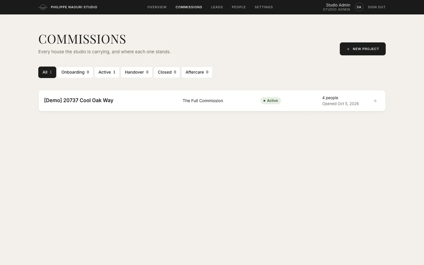 Philippe Naouri Studio screenshot